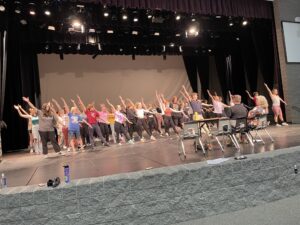 Riverton High students audition for the musical Nice Work If You Can Get It that opens in November.